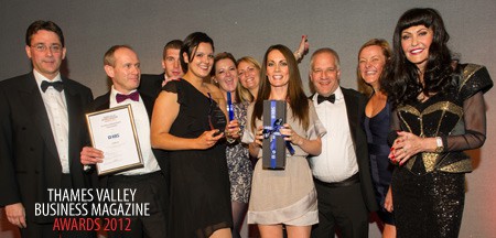 Softcat win at the Thames-Valley-Business-Magazine-Awards