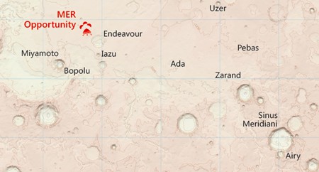 Mars-map