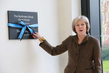 Maidenhead: Theresa May opens The Northview Group’s new headquarters