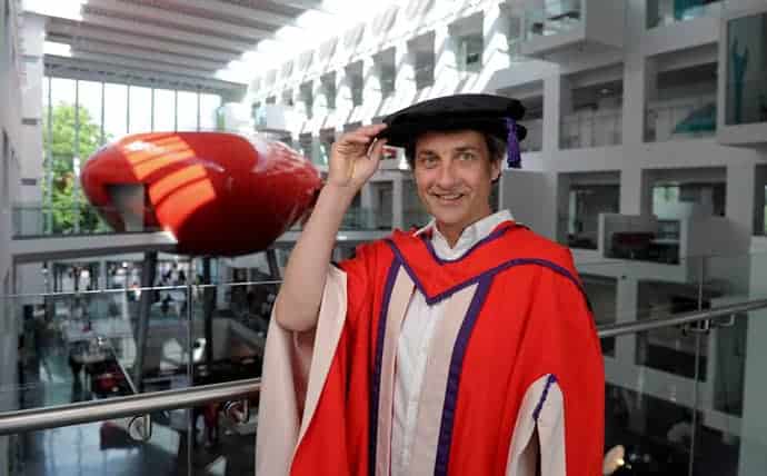 Southampton: Honorary degree for renowned naval architect