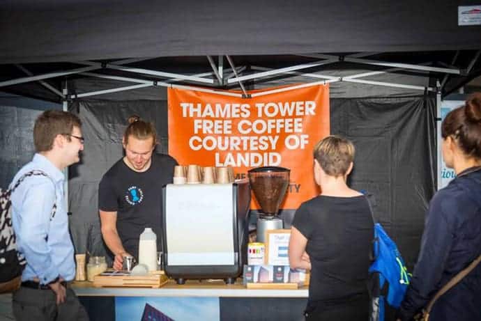 Reading: Landid/Brockton celebrate coming of Thames Tower 