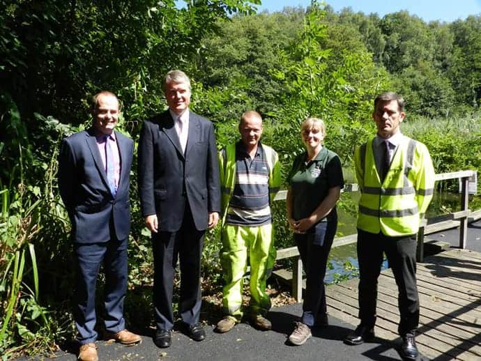 Hampshire: Amey and Lockhams Construction do their bit for wildlife