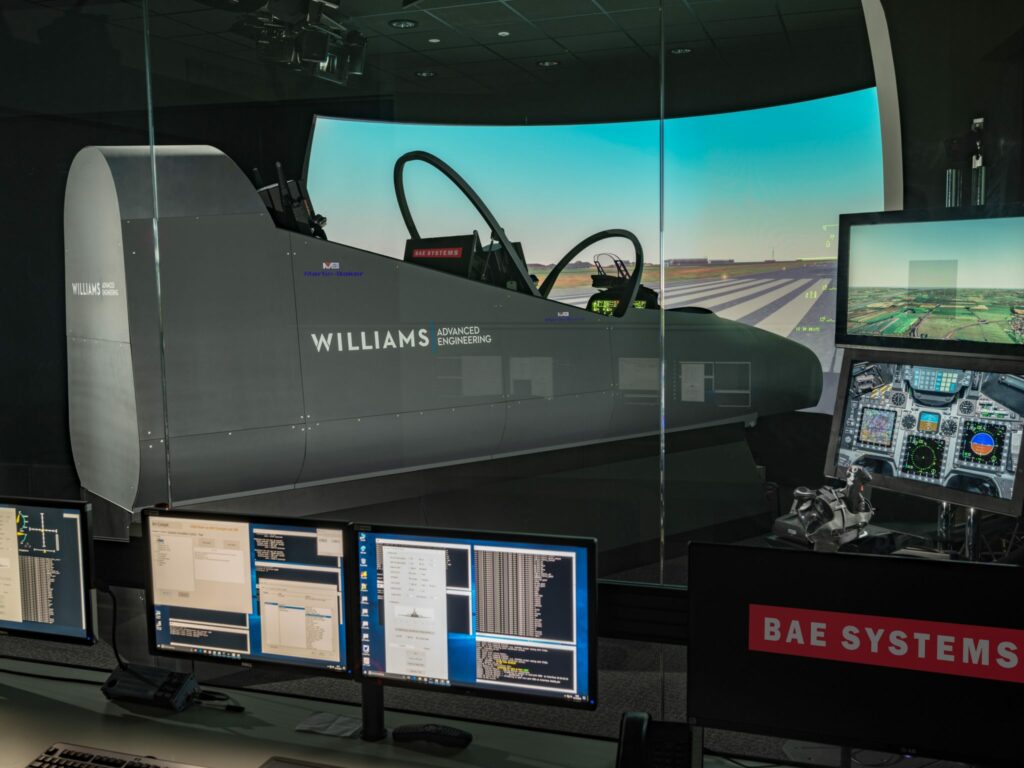 Formula One_know-how is behind cock pit simulator at BAE systems