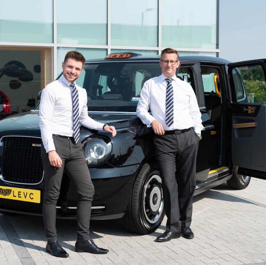 The Business Magazine article image for: Slough: First electric taxi franchise opens for business
