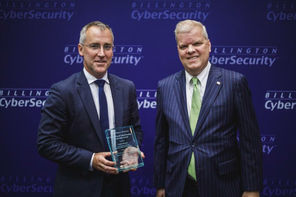 The Business Magazine article image for: NCSC CEO receives international award for cyber security leadership