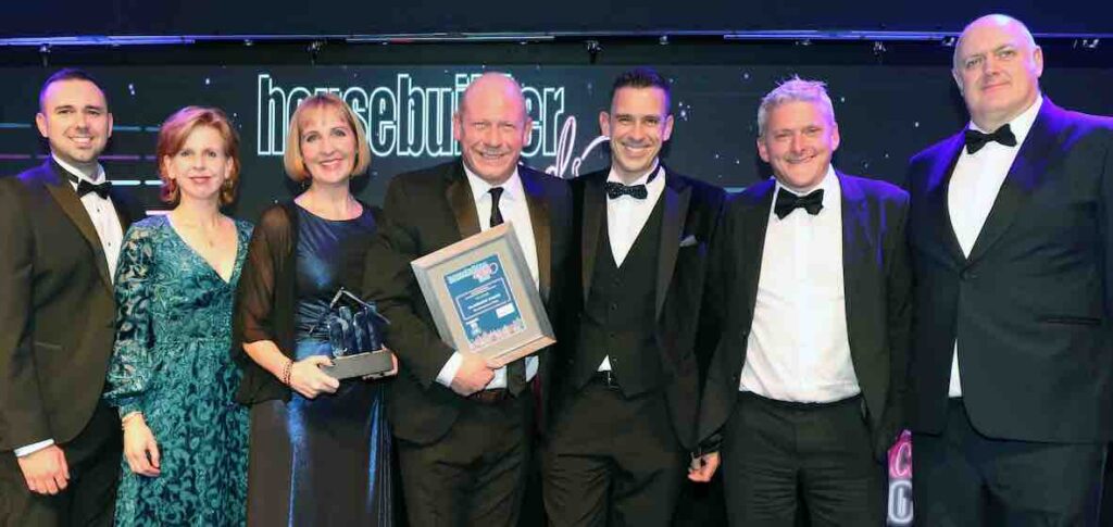 The Business Magazine article image for: Clarkson Evans wins major award at National Housebuilder Awards