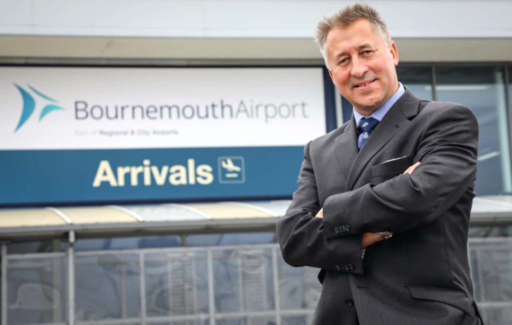 The Business Magazine article image for: Bournemouth: Expanding airport appoints operations director