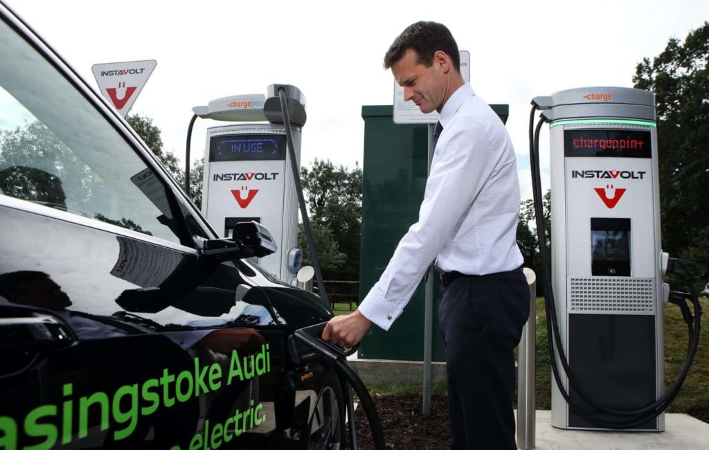 The Business Magazine article image for: Basingstoke: InstaVolt celebrates milestone in electric vehicle journey