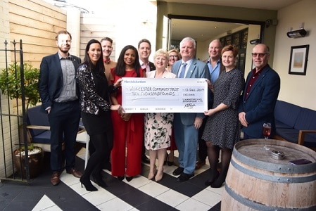 The Business Magazine article image for: Ambassadors round off busy 2019 with boost for county charities