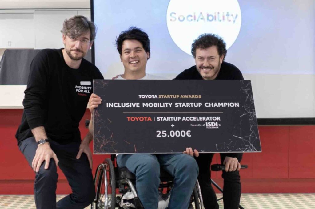 The Business Magazine article image for: Mobility Pioneer named as winner in the first Toyota Startup Awards