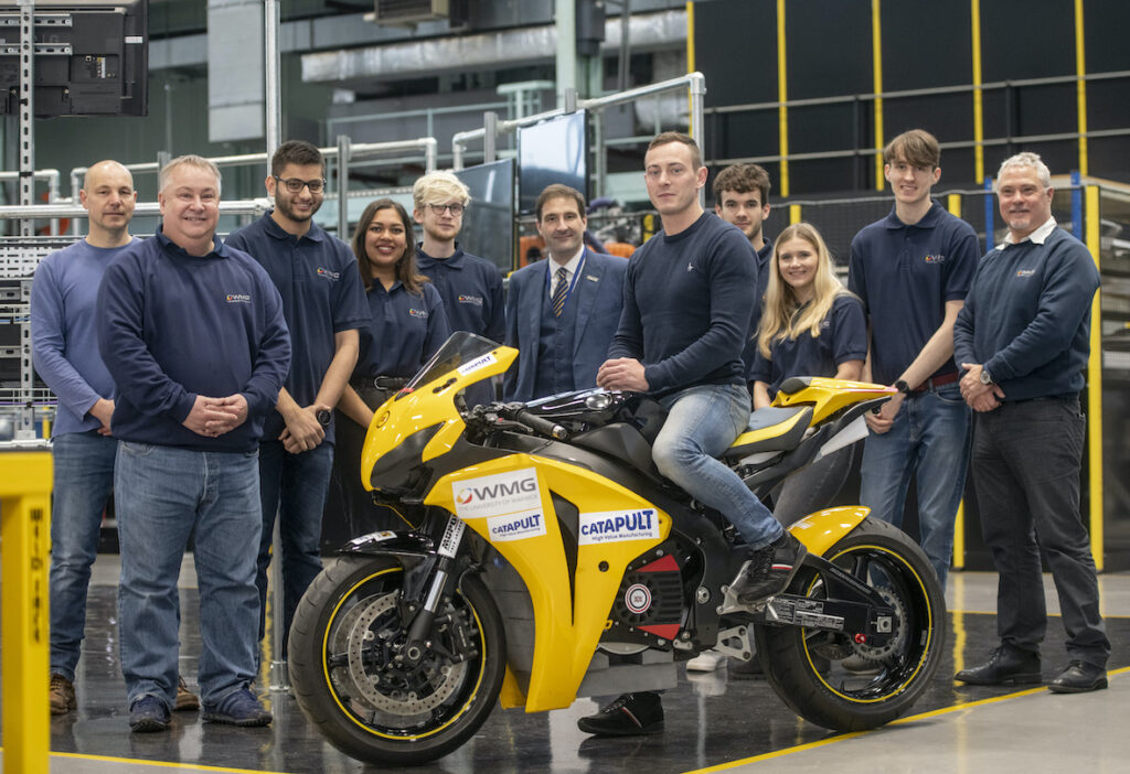 The Business Magazine article image for: Electric superbike designed by students to race this summer