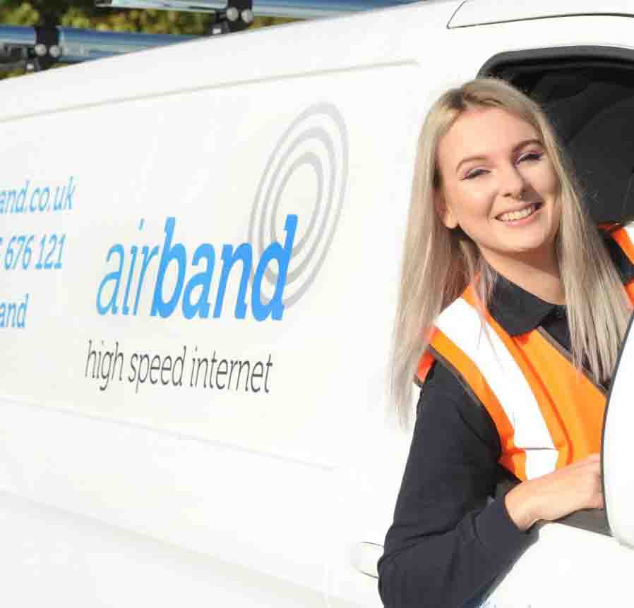 The Business Magazine article image for: Worcester broadband provider Airband secures £100m debt facility to help bridge the rural-urban digital divide