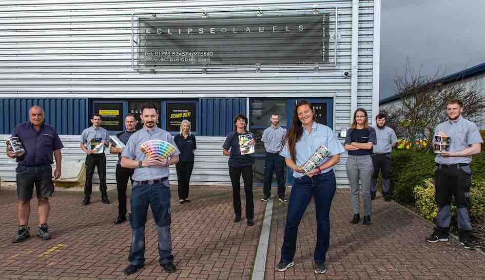 The Business Magazine article image for: Swindon label firm expands with acquisition of new premises