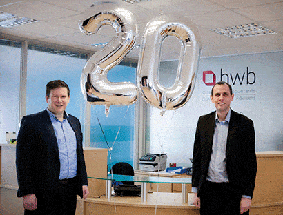 The Business Magazine article image for: Accountancy firm HWB celebrates long-service awards