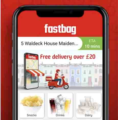 The Business Magazine article image for: Maidenhead start up Fastbag begins regional roll out of on-demand grocery shopping