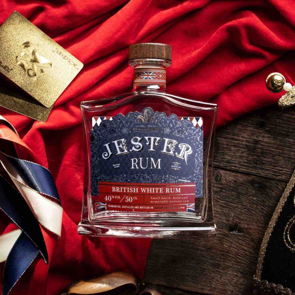The Business Magazine article image for: Shakespeare Distillery launches ‘Jester’ a new British White Rum
