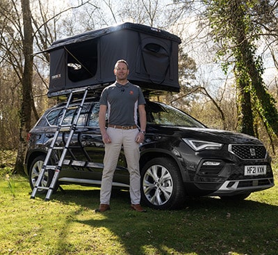 The Business Magazine article image for: Snows SEAT teams up with Hampshire-based TentBox