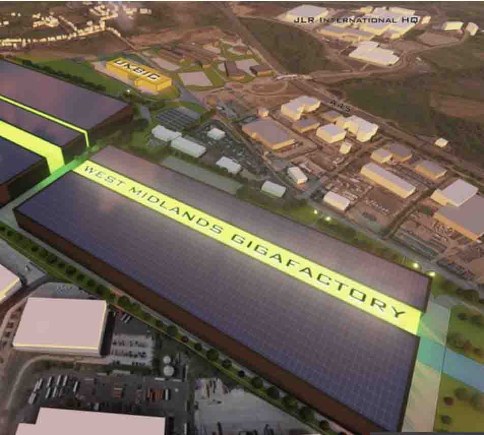 The Business Magazine article image for: Plans submitted for West Midlands Gigafactory in Coventry