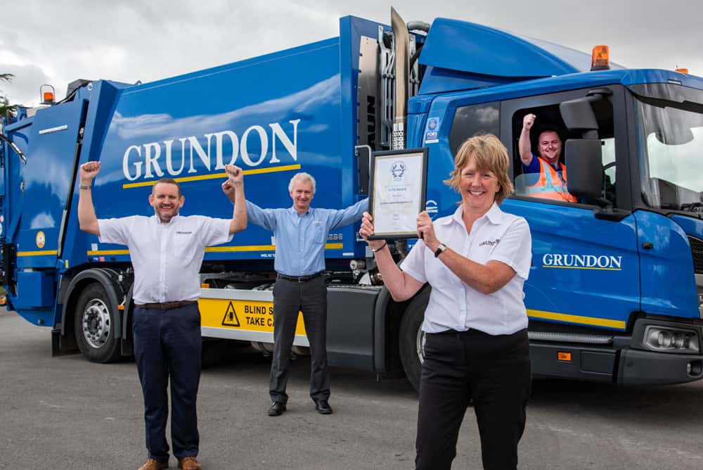 The Business Magazine article image for: Grundon wins health and safety Gold Award