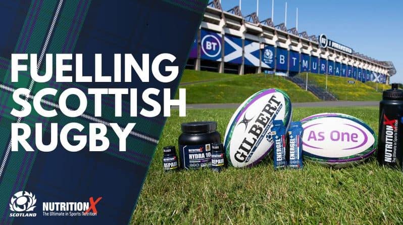The Business Magazine article image for: Gloucester headquartered Nutrition X announces new partnership with Scottish Rugby Union
