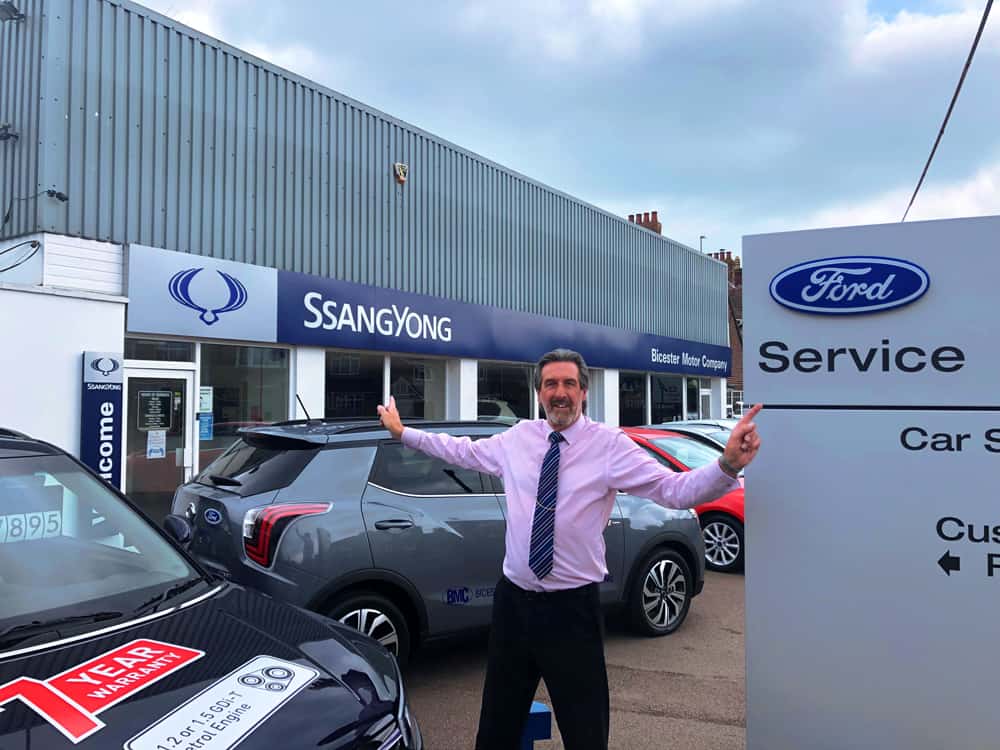 Bicester Motor Company celebrates new partnership with SsangYong