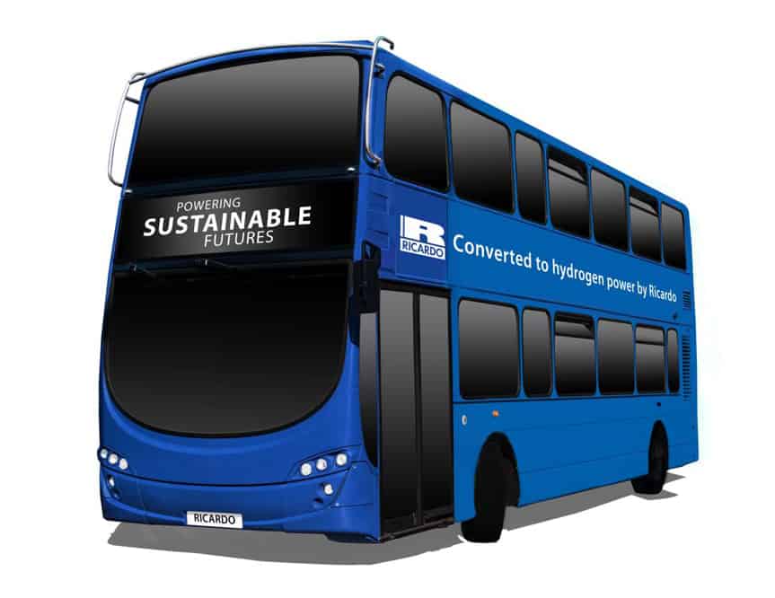 The Business Magazine article image for: Sussex: Ricardo to engineer zero emission buses for UK’s first hydrogen transport hub