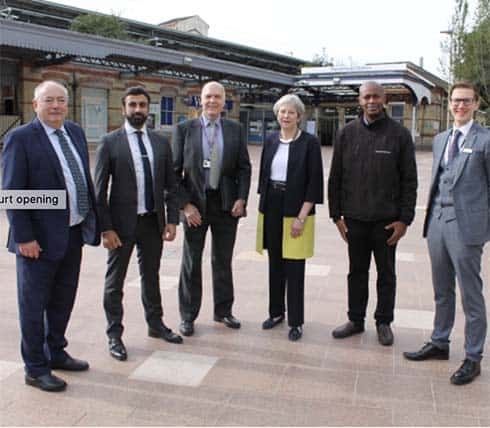 The Business Magazine article image for: Maidenhead Station forecourt officially reopened after £3.75 million of improvements