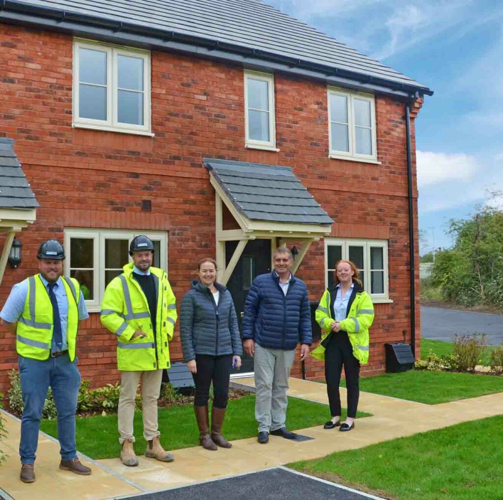 The Business Magazine article image for: Two Rivers Housing signs deal with Bloor Homes for 52 affordable homes in Twigworth, Gloucester