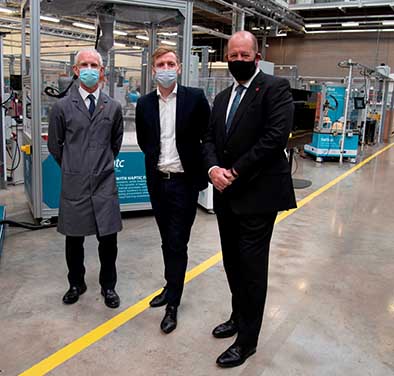 The Business Magazine article image for: Business minister visited Manufacturing Technology Centre in Coventry