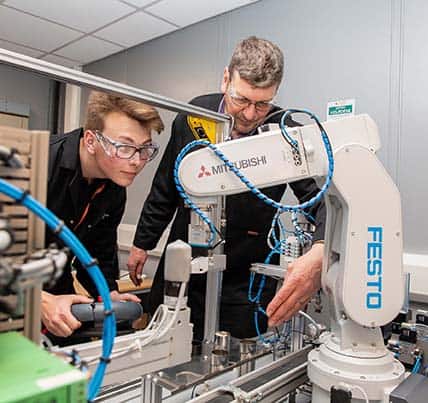 The Business Magazine article image for: Warwickshire College Group awarded Queen’s Anniversary Prize for Higher and Further Education in engineering