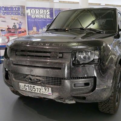 The Business Magazine article image for: Bond flick Land Rover goes on display at Warwickshire's British Motor Museum