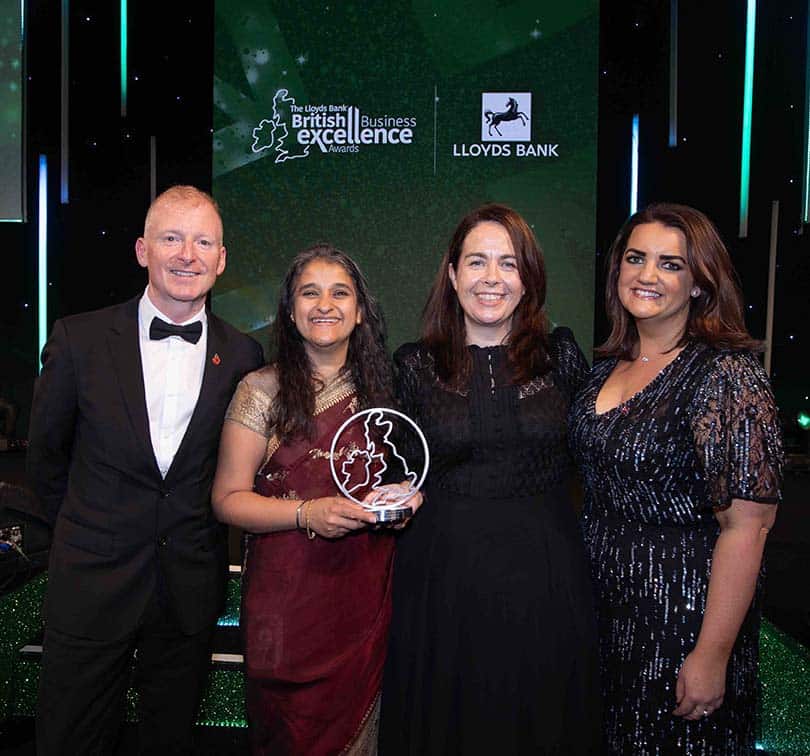 The Business Magazine article image for: Oxford Vaccine Group wins accolade at Lloyds Bank British Business Excellence Awards