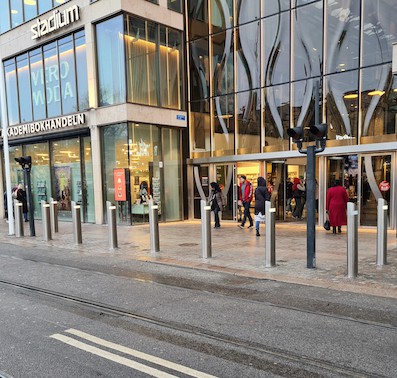 The Business Magazine article image for: Coventry's Safetyflex Barriers takes bollards to Stockholm