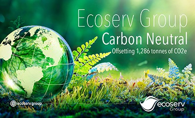 The Business Magazine article image for: Ecoserv Group achieves carbon neutral status