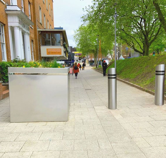 The Business Magazine article image for: Coventry based Safetyflex's bollards secure new global patents