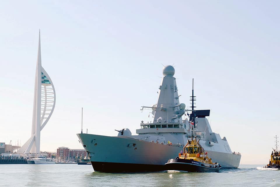 BAE Systems largest presence in the South East is at Portsmouth