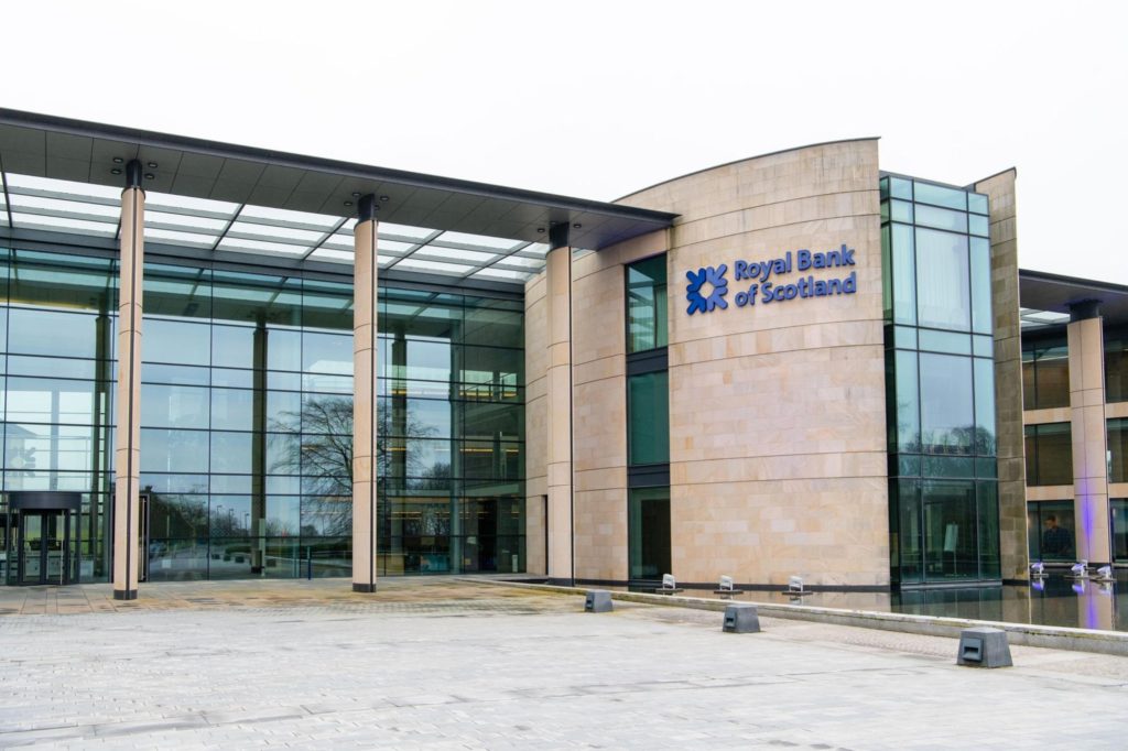 RBS's headquarters in Gogarburn on the outskirts of Edinburgh