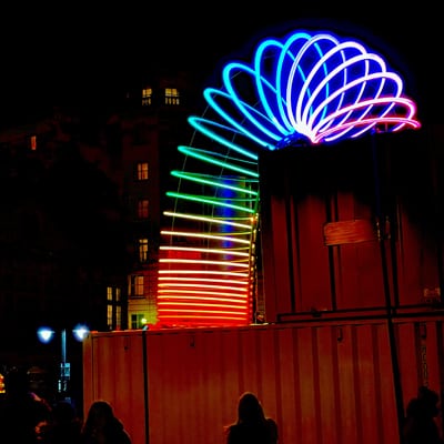 The Business Magazine article image for: Bristol Light Festival helps city spring back from Covid