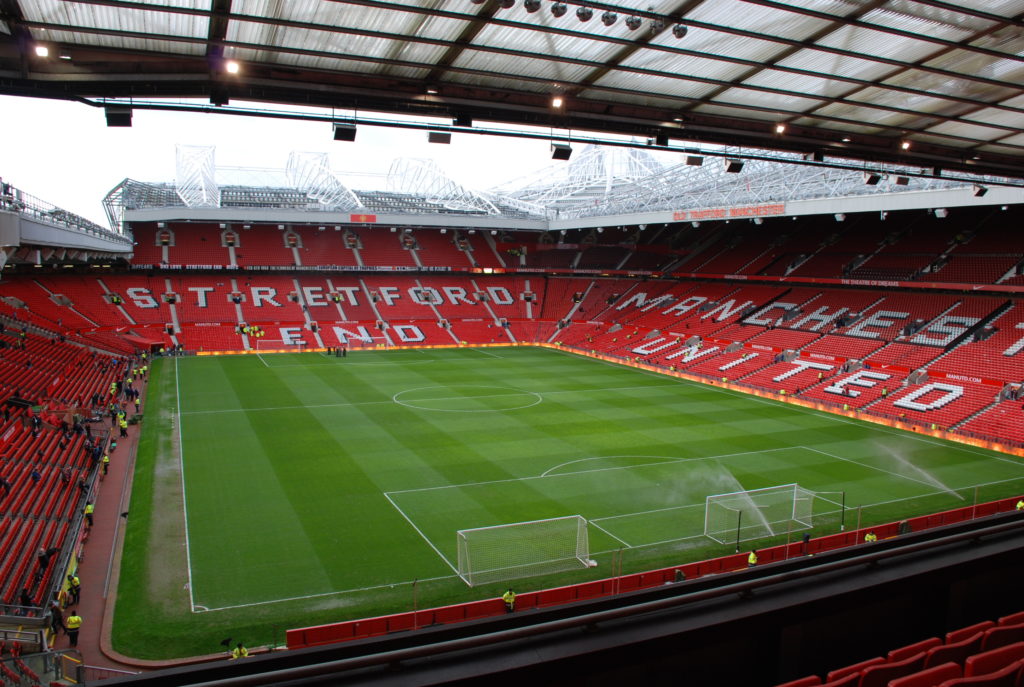 Manchester United's Old Trafford ground