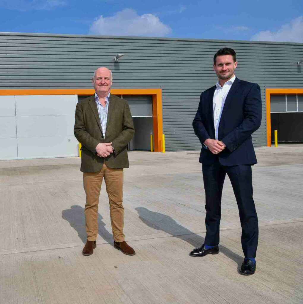 The Business Magazine article image for: Construction completes on speculative industrial units at Hartlebury Trading Estate