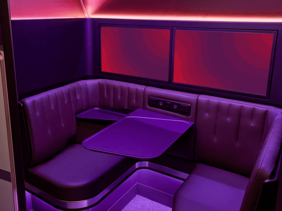 The Business Magazine article image for: Virgin Atlantic introduce The Booth for passengers