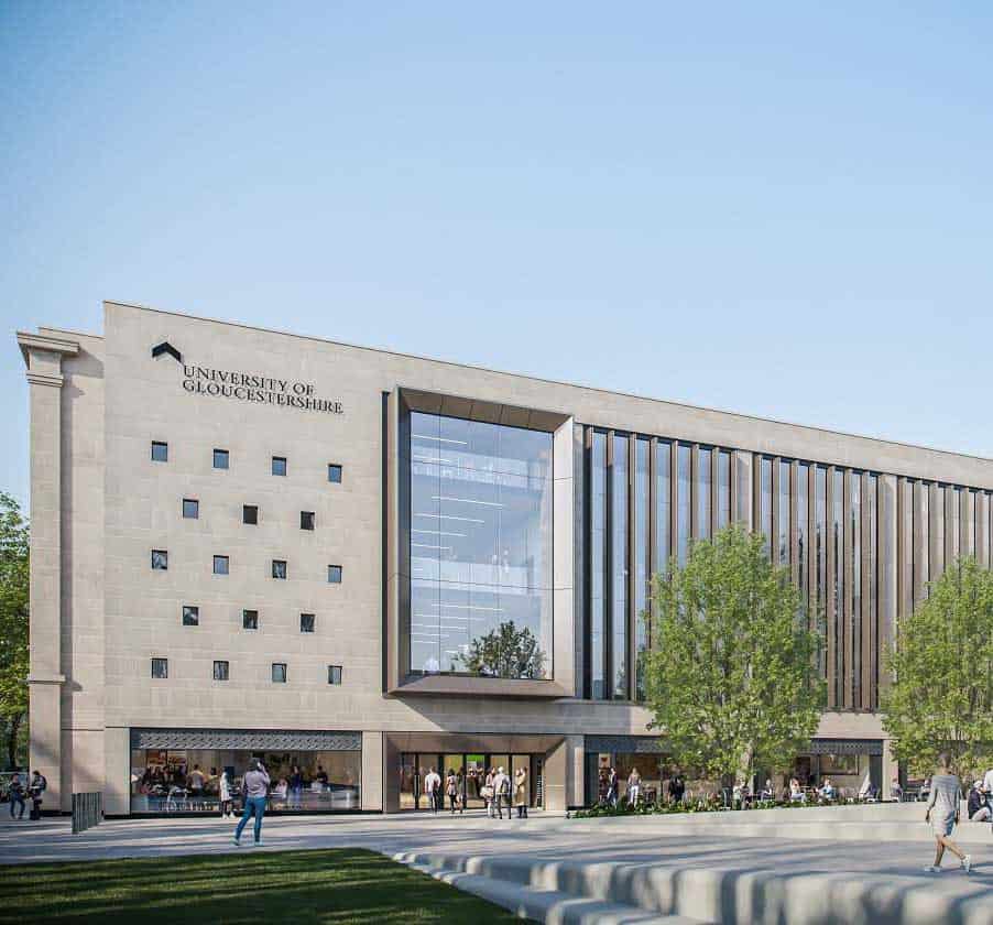 The Business Magazine article image for: University of Gloucestershire secures landmark finance deal for ESG City Campus ambitions