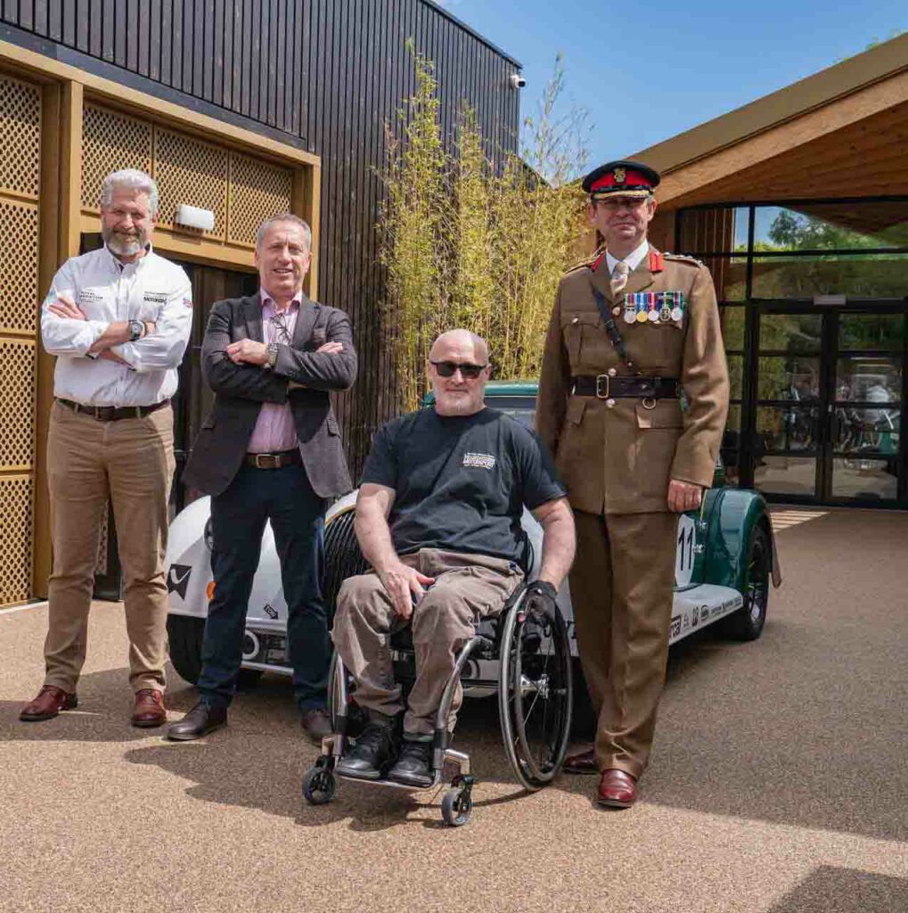 The Business Magazine article image for: Morgan Motor Company signs Armed Forces Covenant