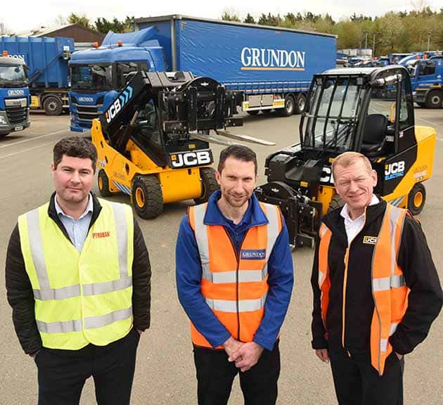 The Business Magazine article image for: Safety first as Grundon invests in state-of-the-art electric forklifts