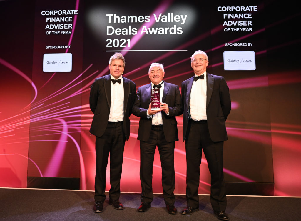 The Business Magazine article image for: Gateley Legal sponsor Corporate Finance Adviser of Year at 2022 Thames Valley Deals Awards