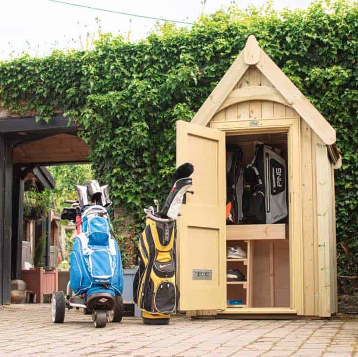 The Business Magazine article image for: New storage shed for keen golfers is very posh...