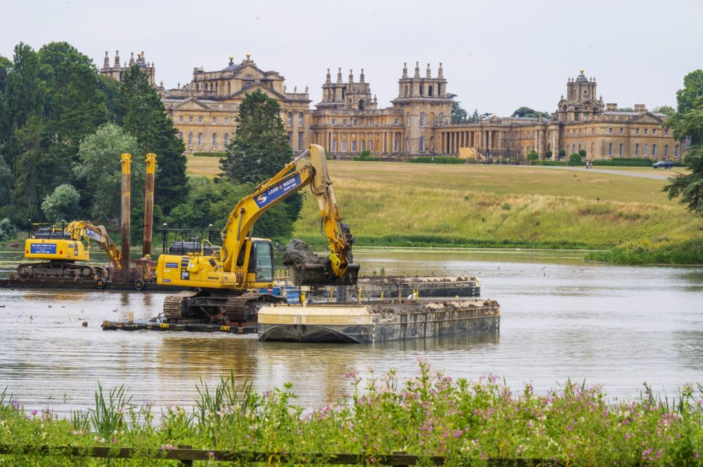 The Business Magazine article image for: Blenheim dredging project removes 100,000m3 of silt in huge preservation project