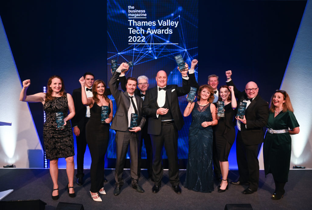 The winners from the Thames Valley Tech Awards