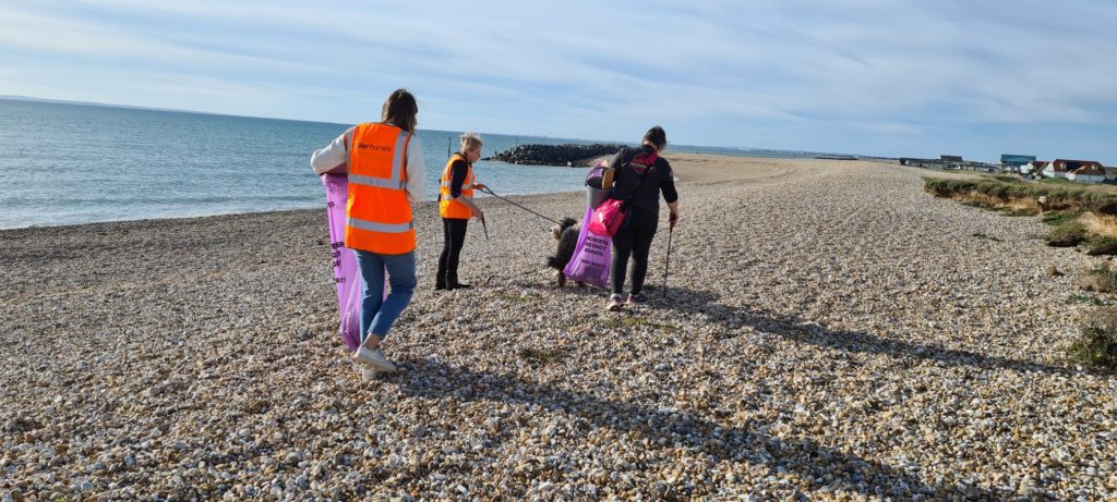 The Business Magazine article image for: Miller Homes helps to clean Sussex Beach