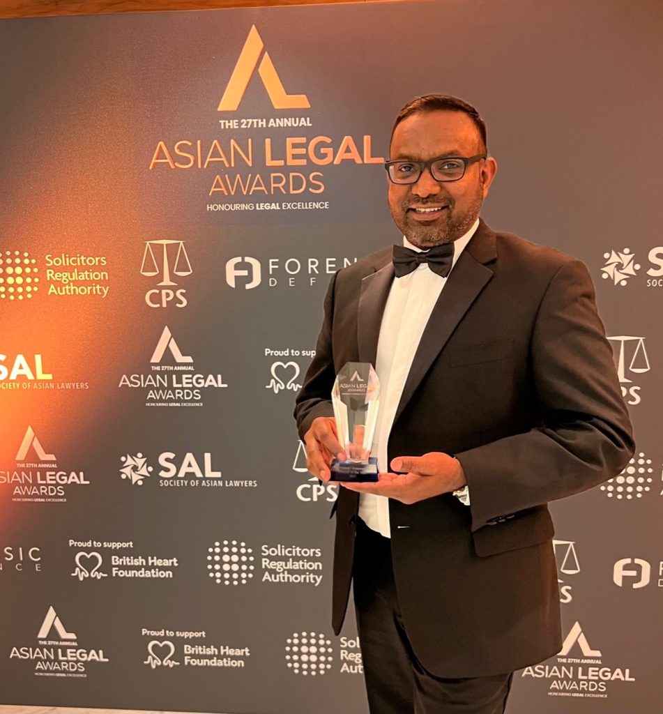 The Business Magazine article image for: Suryen Nullatamby of law firm Birkett Long wins Asian Legal Award